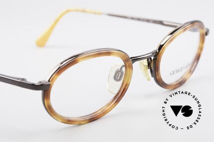 Giorgio Armani 258 90's Oval Vintage Eyeglasses, NO RETRO FRAME, but an app. 25 years old ORIGINAL, Made for Men and Women