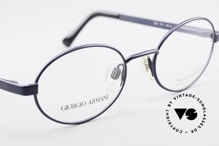 Giorgio Armani 257 90's Oval Vintage Eyeglasses, NO RETRO EYEWEAR, but a 25 years old Original, Made for Men and Women