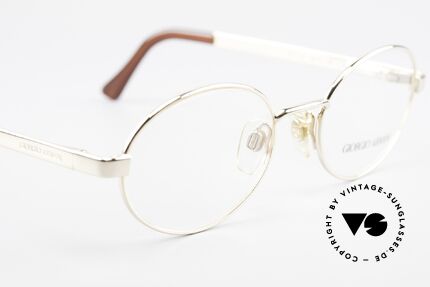 Giorgio Armani 257 Designer Vintage Frame Oval, NO RETRO EYEWEAR, but a 25 years old Original, Made for Men and Women