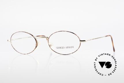 Giorgio Armani 270 Vintage Frame Oval No Retro, oval GIORGIO ARMANI vintage designer eyeglasses, Made for Men and Women