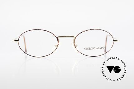 Giorgio Armani 270 Vintage Frame Oval No Retro, a timeless 1990's model in tangible premium quality, Made for Men and Women