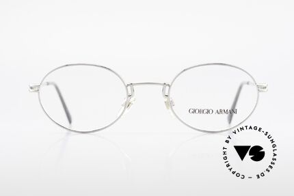 Giorgio Armani 244 Oval Vintage Frame No Retro, a timeless 1990's model in tangible premium quality, Made for Men and Women