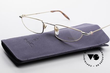 Bugatti 11708 90's Luxury Reading Glasses, demo lenses can be replaced optionally, size 49-23, Made for Men