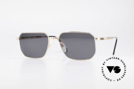 S.T. Dupont D057 Gold Plated Luxury Sunglasses, luxury designer sunglasses by S.T. Dupont from 1995, Made for Men