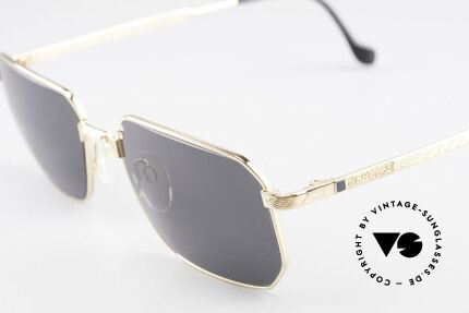 S.T. Dupont D057 Gold Plated Luxury Sunglasses, dark sun lenses could be replaced with prescriptions, Made for Men