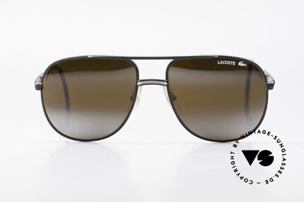 Lacoste 101S Sporty Aviator Sunglasses XL, mod. 101 was released in the 80s & modified in the 90's, Made for Men