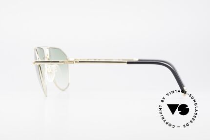 Chopard C005 Aviator Luxury Sunglasses, frame is 23kt gold-plated (with certificate & case), Made for Men