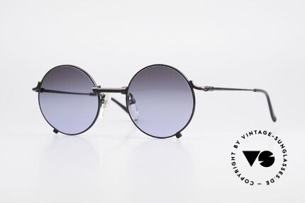 Jean Paul Gaultier 55-7162 Round Vintage Sunglasses, timeless 90's sunglasses by Jean Paul Gaultier, Made for Men and Women