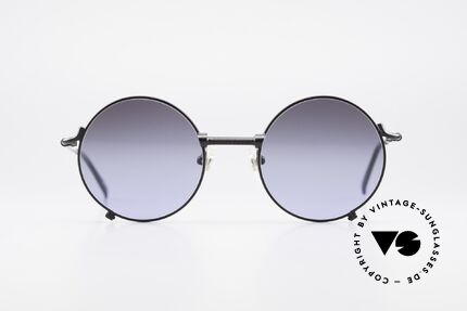 Jean Paul Gaultier 55-7162 Round Vintage Sunglasses, round metal sunglasses in HIGH-END quality, Made for Men and Women