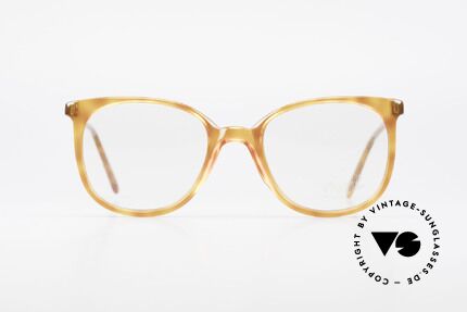 Persol 09181 Ratti Old Vintage Eyeglasses 80's, delicate temples; timeless piece in light tortoise, Made for Men and Women