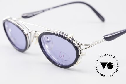Yohji Yamamoto 51-7210 Clip-On 90's No Retro Shades, unused (like all our Haute Couture designer glasses), Made for Men and Women
