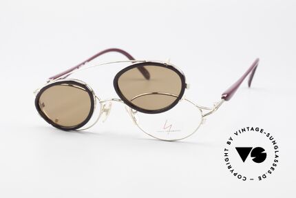 Yohji Yamamoto 51-7210 Clip-On 90's No Retro Frame, frame can be glazed with optical lenses of any kind, Made for Men and Women