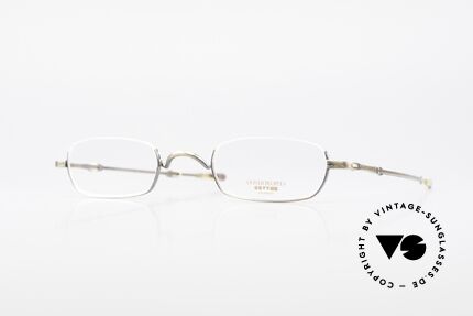 Oliver Peoples OP662 Telescopic Extendable Frame, vintage Oliver Peoples eyeglasses from the late 80's, Made for Men and Women