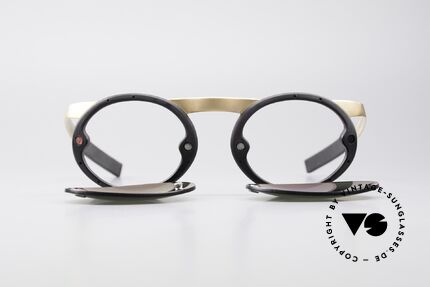 Porsche 5694 P0050 Magnetic Sports Shades 90's, the lenses are magnetically attached to the frame, Made for Men