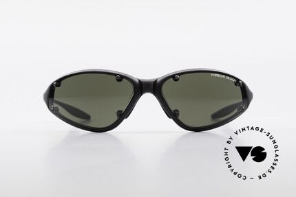 Porsche P0120 Rare 90's Sports Sunglasses, sporty frame with polycarbonate sun lenses, Made for Men