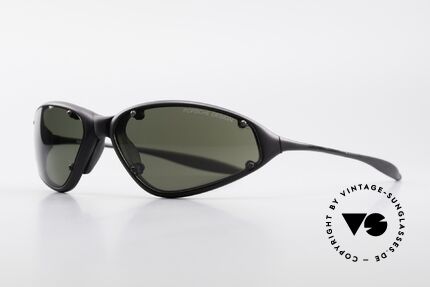 Porsche P0120 Rare 90's Sports Sunglasses, wrap around sunglass' design from app. 1998, Made for Men
