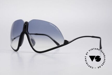 Porsche 5630 90's Designer Sports Shades, upper frame edge without boundary (see the skyline), Made for Men