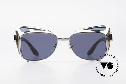 Jean Paul Gaultier 56-9272 Rare Steampunk Sunglasses, very rare designer model (90's limited edition), Made for Men