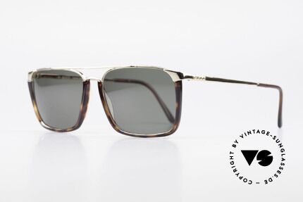 Gucci 1307 Rare 90's Designer Sunglasses, noble timeless design (gold-plated / tortoise), Made for Men and Women