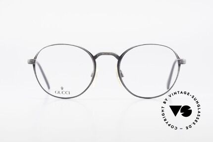Gucci 1226 Classic 80's Panto Eyeglasses, 80's rarity in premium quality (Panto Design), Made for Men and Women