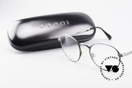 Gucci 1226 Classic 80's Panto Eyeglasses, frame is made for optical lenses or sun lenses, Made for Men and Women