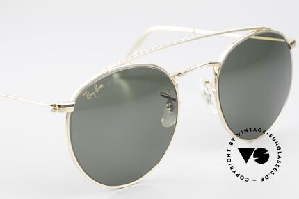 Ray Ban Round Metal 49 Brace Brace Panto Sunglasses USA, NO RETRO EYEWEAR; an old 80's Original; W1345!, Made for Men and Women