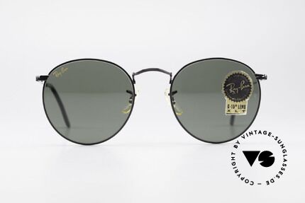 Ray Ban Round Metal 49 Round B&L USA Sunglasses, a timeless classic in high-end quality; made in USA, Made for Men and Women