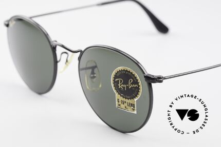 Ray Ban Round Metal 49 Round B&L USA Sunglasses, NO RETRO EYEWEAR, but a rare old 1980's Original!, Made for Men and Women