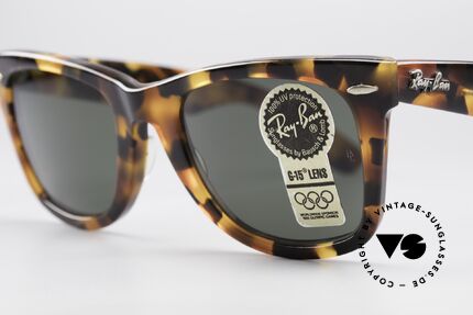 Ray Ban Wayfarer I Limited Edition USA Original, limited edition: spotted tortoise, W1441 + packing, Made for Men and Women Ray Ban Wayfarer I Limited Edition USA Original, limited edition: spotted tortoise, W1441 + packing, Made for Men and Women
