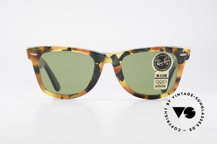 Ray Ban Wayfarer I Limited Deluxe Edition USA, worn by Don Johnson in "Miami Vice" in the 1980's, Made for Men and Women