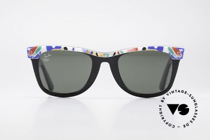 Ray Ban Wayfarer I Limited Olympia Edition 1992, rare Olympia Series - sports edition 'Barcelona 1992', Made for Men and Women Ray Ban Wayfarer I Limited Olympia Edition 1992, rare Olympia Series - sports edition 'Barcelona 1992', Made for Men and Women