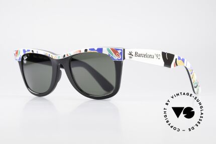 Ray Ban Wayfarer I Limited Olympia Edition 1992, B&L quality mineral lenses (for 100% UV-protection), Made for Men and Women Ray Ban Wayfarer I Limited Olympia Edition 1992, B&L quality mineral lenses (for 100% UV-protection), Made for Men and Women