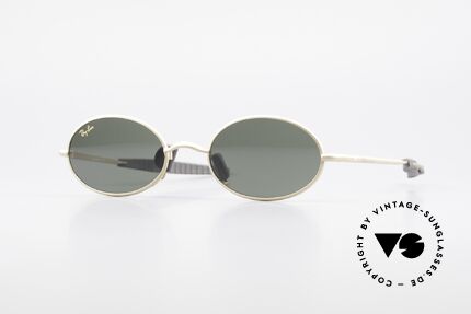 Ray Ban Orbs 6 Base Oval Oval B&L USA Sports Shades, futuristic sports designer sunglasses by Ray Ban; B&L, Made for Men