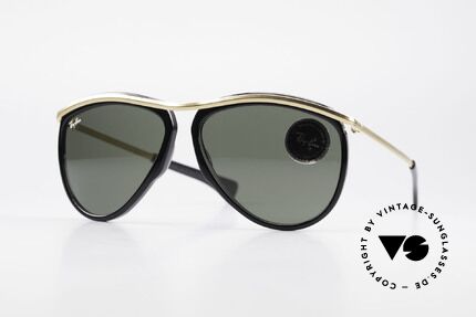 Ray Ban Olympian Series Old B&L USA Aviator Shades, rare aviator model from the famous Olympian series, Made for Men and Women