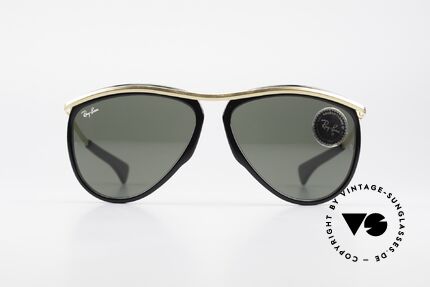 Ray Ban Olympian Series Old B&L USA Aviator Shades, sports sunglasses with case by RAY-BAN, B&L, USA, Made for Men and Women