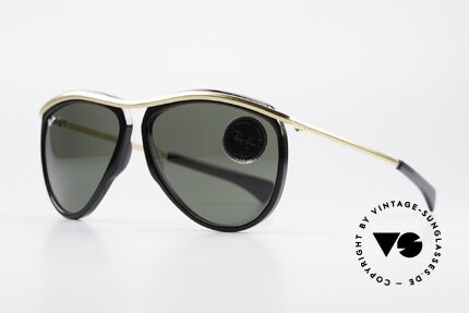 Ray Ban Olympian Series Old B&L USA Aviator Shades, legendary B&L G15 mineral lenses, 100% UV protect., Made for Men and Women