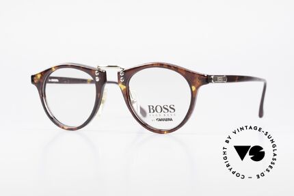 BOSS 5110 Panto Style Eyeglasses 90's, classic vintage 'panto design' eyeglasses by BOSS, Made for Men and Women