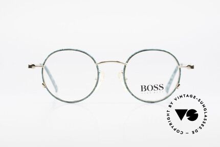 BOSS 5148 Round Panto Eyeglass Frame, grand original in premium quality; just timeless!, Made for Men and Women