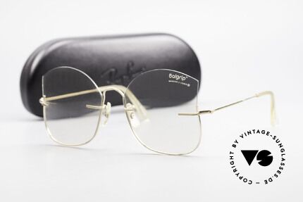 Ray Ban Balgrip 702 Gold Filled Vintage Frame, model 702 = extraordinary lens shape; M size 55°16, Made for Women