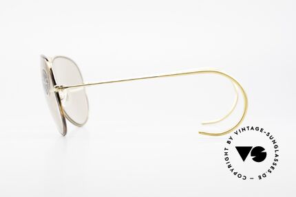 Ray Ban Large Metal Sport Tortuga Changeable Edition, high-end B&L changeable lenses (darken automatically), Made for Men and Women