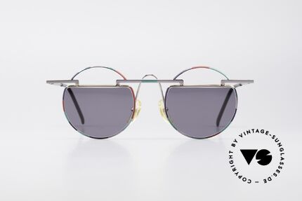 Taxi 221 by Casanova Vintage Art Sunglasses, colorful and peppy frame construction; full of verve, Made for Women
