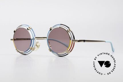 Casanova MTC 1 Rare Round Art Sunglasses, a true rarity & collector's item (belongs in a museum), Made for Men and Women