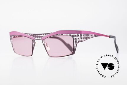 Theo Belgium Eye-Witness TA Avant-Garde Sunglasses Pink, made for the avant-garde, individualists; trend-setters, Made for Women
