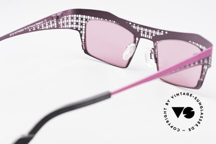 Theo Belgium Eye-Witness TA Avant-Garde Sunglasses Pink, so to speak: vintage eyeglasses with representativeness, Made for Women