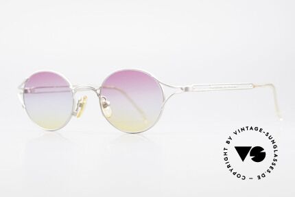 Yohji Yamamoto 51-4103 Panto Designer Sunglasses, panto design & striking tricolored sun lenses (100% UV), Made for Men and Women