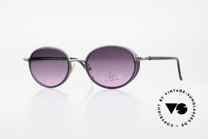 Yohji Yamamoto 51-6201 Side Shields Sunglasses 90's Details
