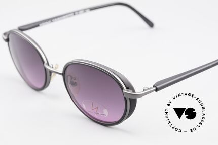 Yohji Yamamoto 51-6201 Side Shields Sunglasses 90's, a vintage "must-have" for all lovers of quality and design, Made for Women