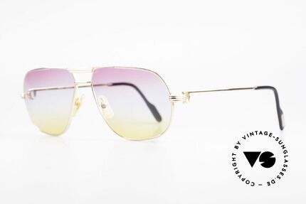 Cartier Tank Rose - M Limited Luxury Sunglasses, LIMITED SERIES in ROSÉ-GOLD (the finish looks warmer), Made for Men and Women