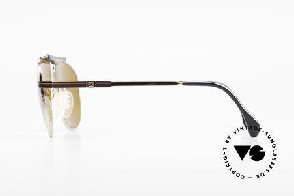 Zeiss 9934 90's True Vintage Sunglasses, flexible spring hinges for 1. class fitting properties, Made for Men