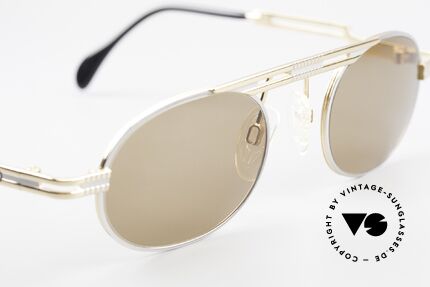 Cazal 762 Oval Vintage 90's Sunglasses, frame is made for lenses of any kind (optical / sun), Made for Men